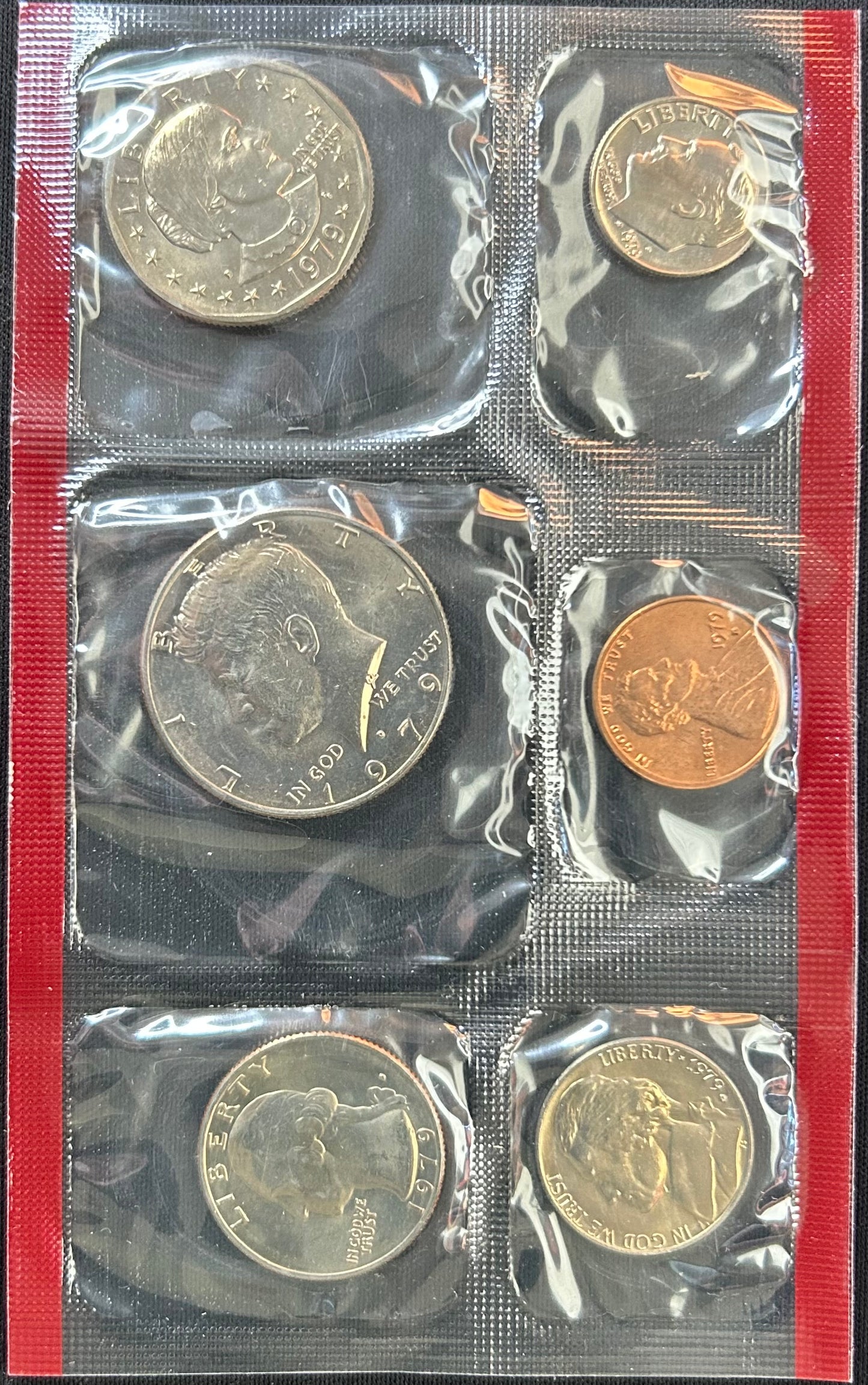 1979 U.S. Mint Uncirculated Coin Set (P & D Mints) | Original Government Packaging