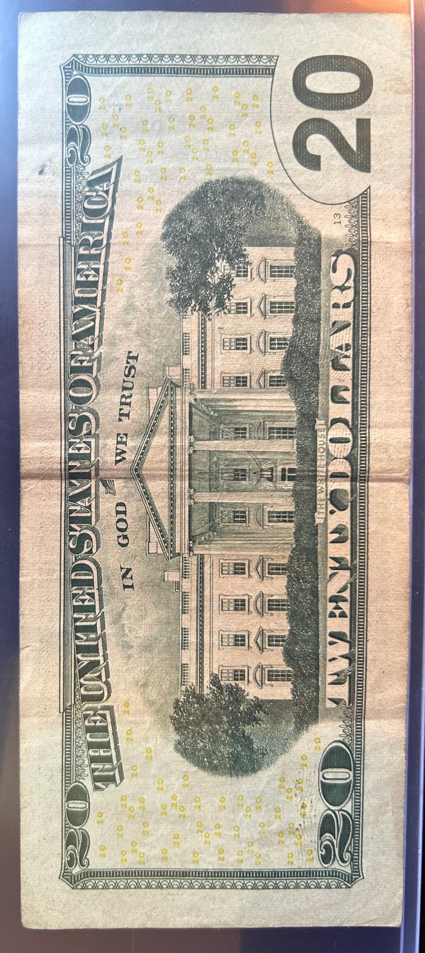 Rare $20 Birthday Note — serial number PL19850810B (Aug 10, 1985). Series 2017A Federal Reserve Note