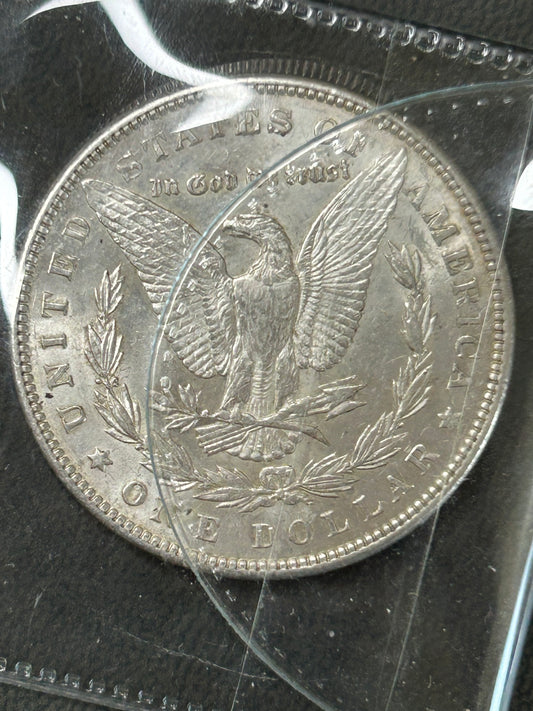1889 Morgan Dollar AU – Philadelphia Mint 90% Silver $1 Coin