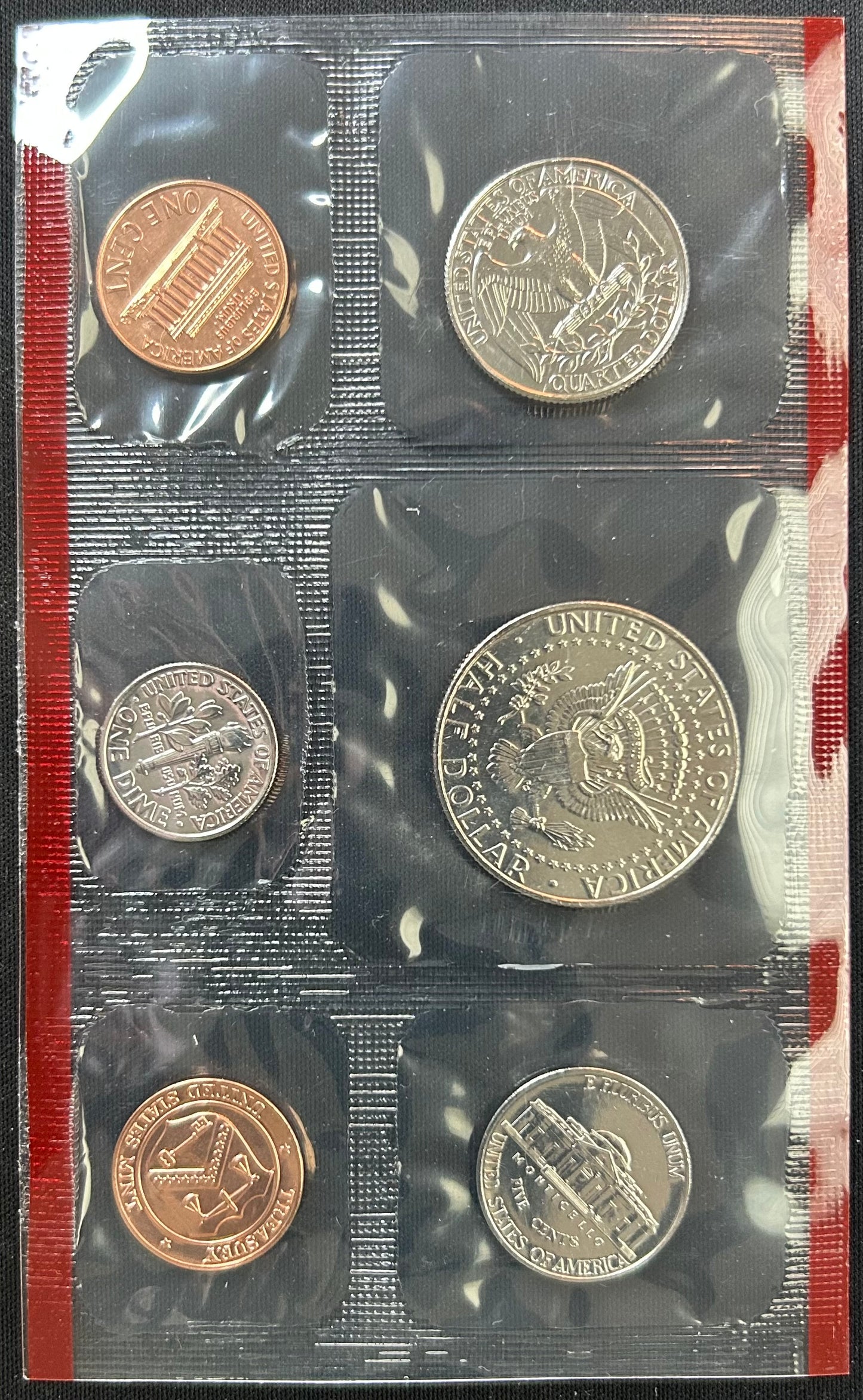 1998 U.S. Mint Uncirculated Coin Set (P & D Mints) | Last Heraldic Eagle Quarter Design | Original Packaging