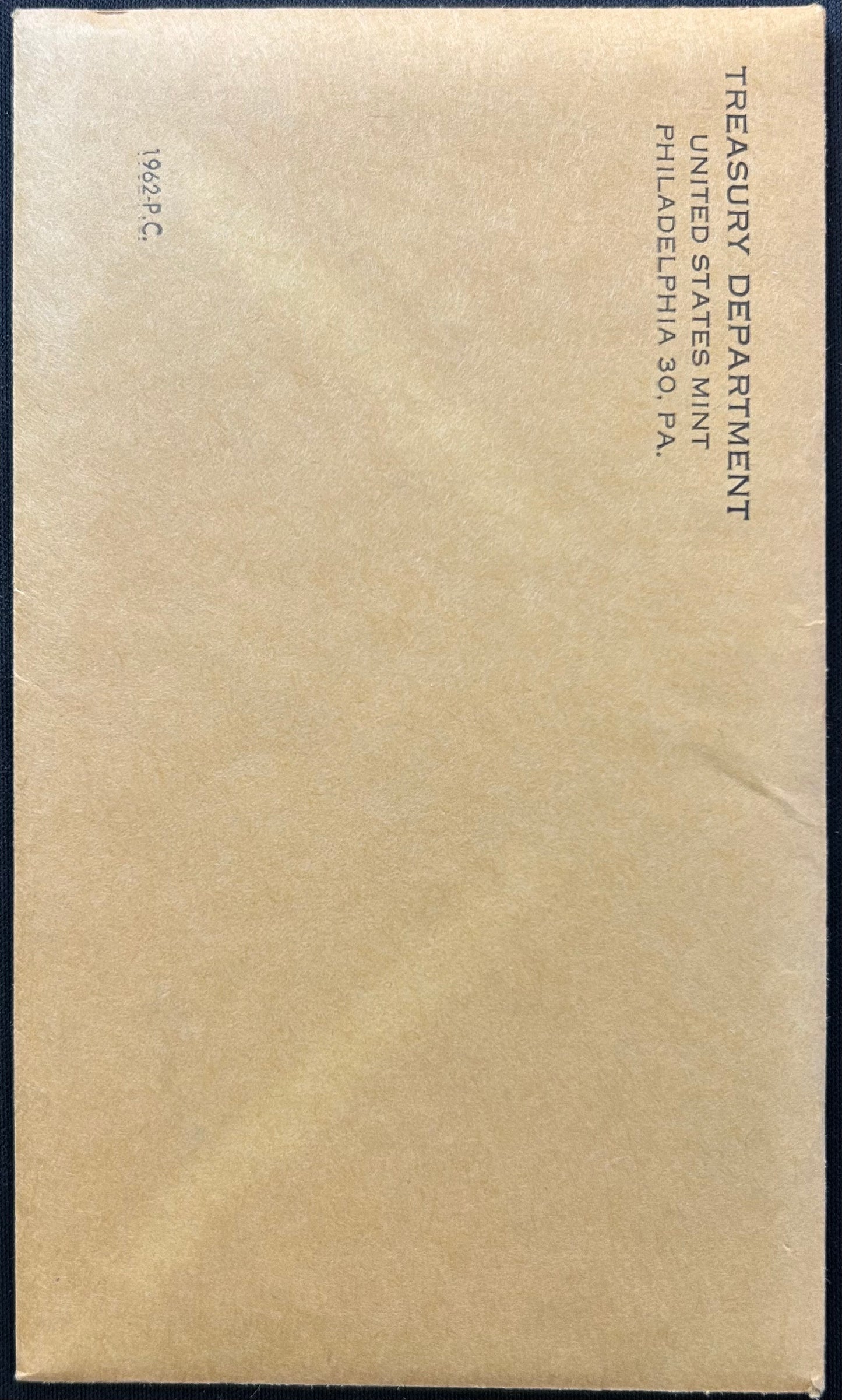 1962 U.S. Mint Uncirculated Silver Coin Set (Philadelphia Mint) | Original Sealed Treasury Envelope