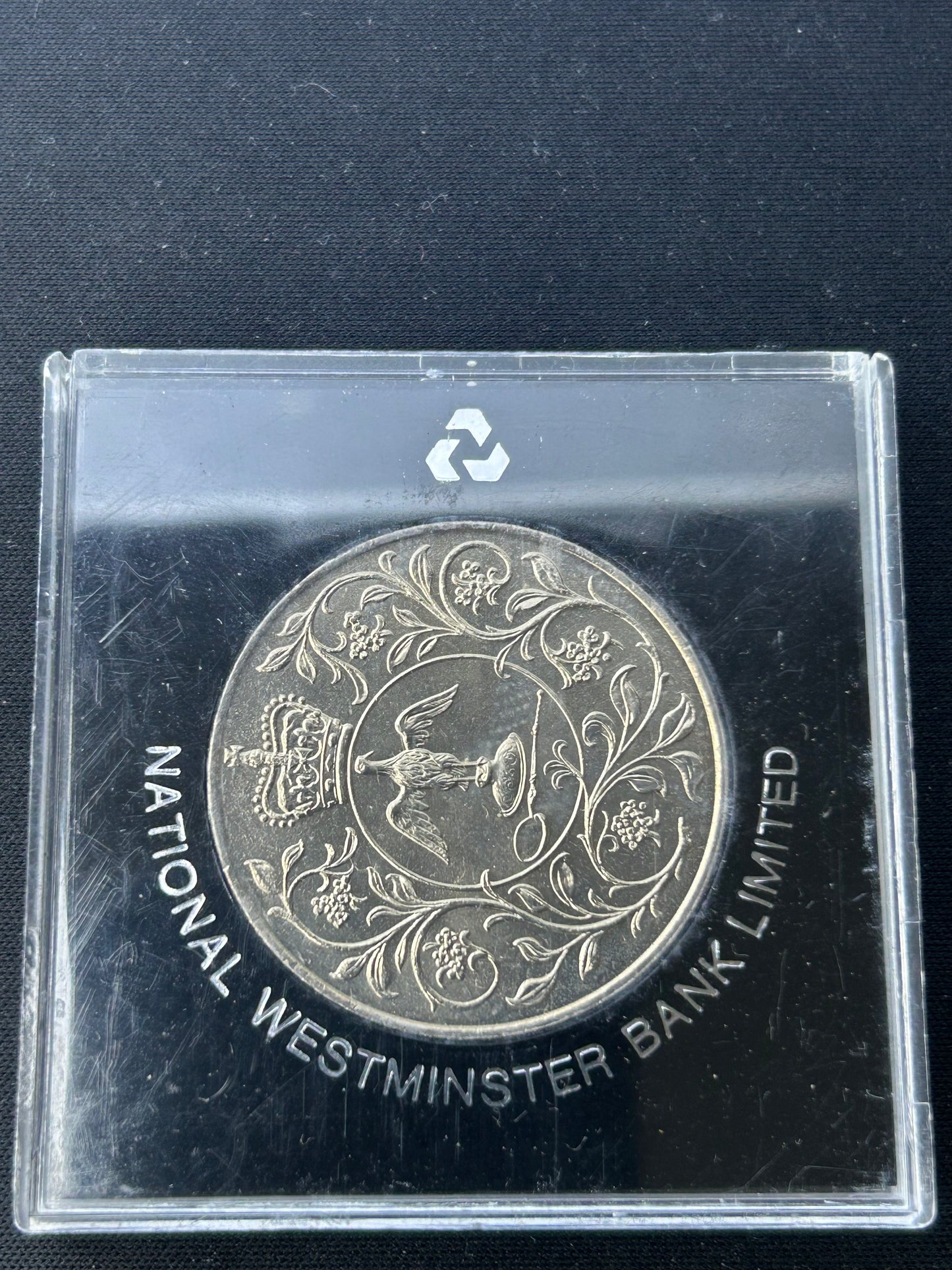 1977 Queen Elizabeth II Silver Jubilee Crown Coin | Royal Mint UK | 25th Anniversary of Reign | Collectible British Coin
