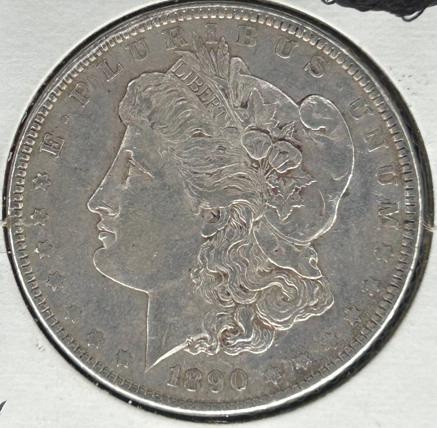 1890-P Morgan Silver Dollar – XF Condition – 90% Silver – Philadelphia Mint – Nice Detail