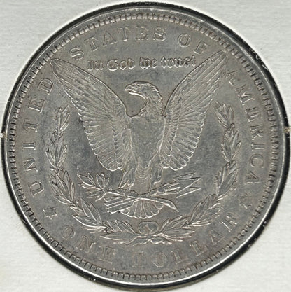 1890-P Morgan Silver Dollar – XF Condition – 90% Silver – Philadelphia Mint – Nice Detail