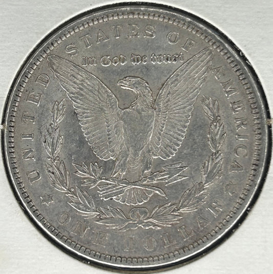 1890-P Morgan Silver Dollar – XF Condition – 90% Silver – Philadelphia Mint – Nice Detail