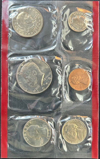 1979 U.S. Mint Uncirculated Coin Set (P & D Mints) | Original Government Packaging