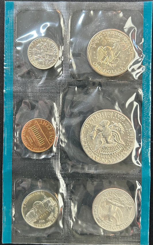 1979 U.S. Mint Uncirculated Coin Set (P & D Mints) | Original Government Packaging