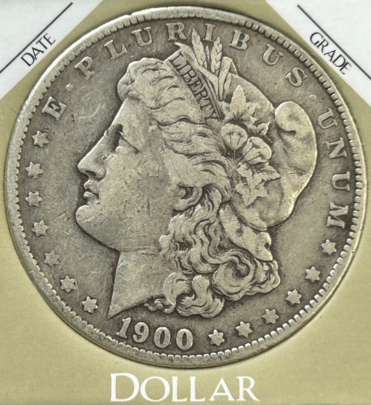 1900-O Morgan Silver Dollar | New Orleans Mint | 90% Silver | XF Circulated Condition