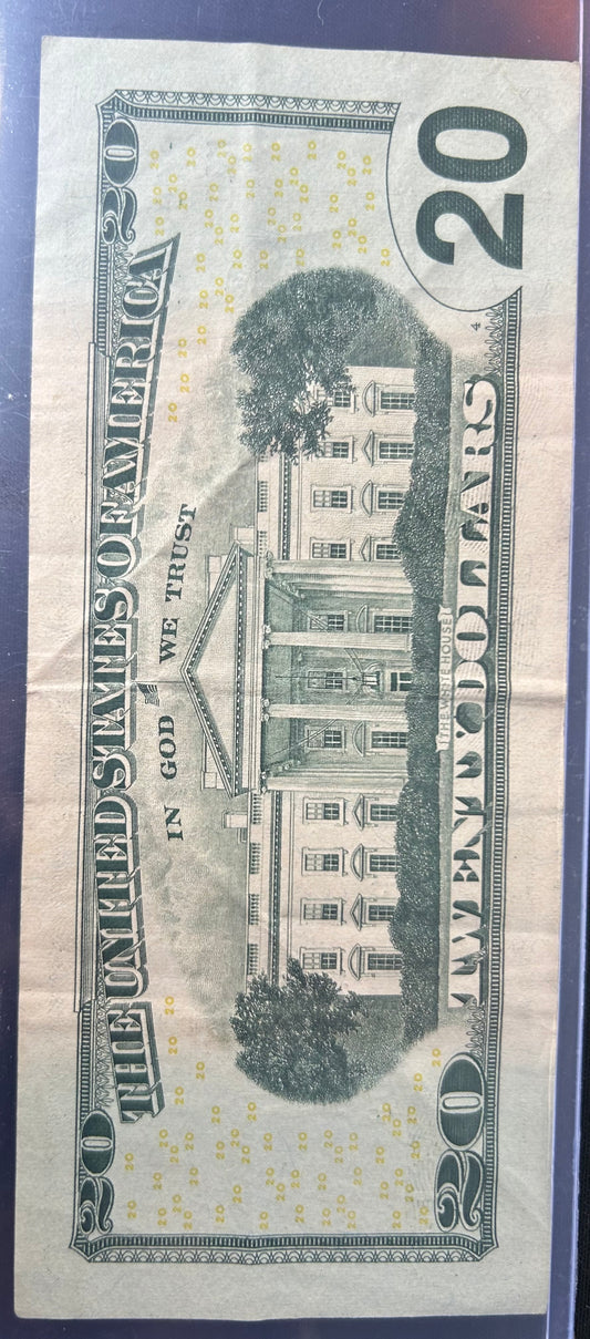 2017A $20 Star Note PK04765808★ | Rare Replacement Bill