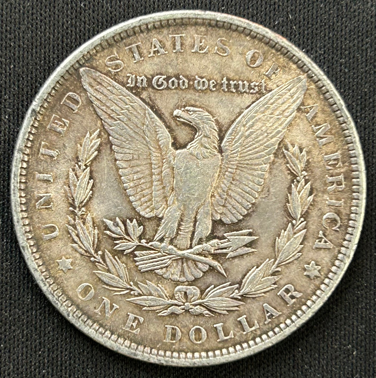 1890 Morgan Silver Dollar | Philadelphia Mint | 90% Silver | Vintage Circulated Condition
