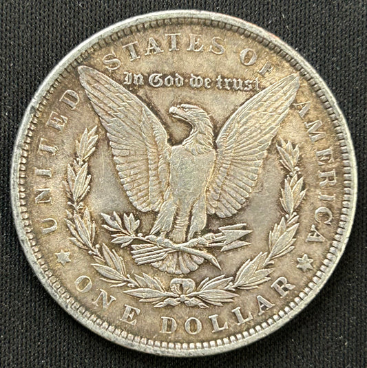 1890 Morgan Silver Dollar | Philadelphia Mint | 90% Silver | Vintage Circulated Condition