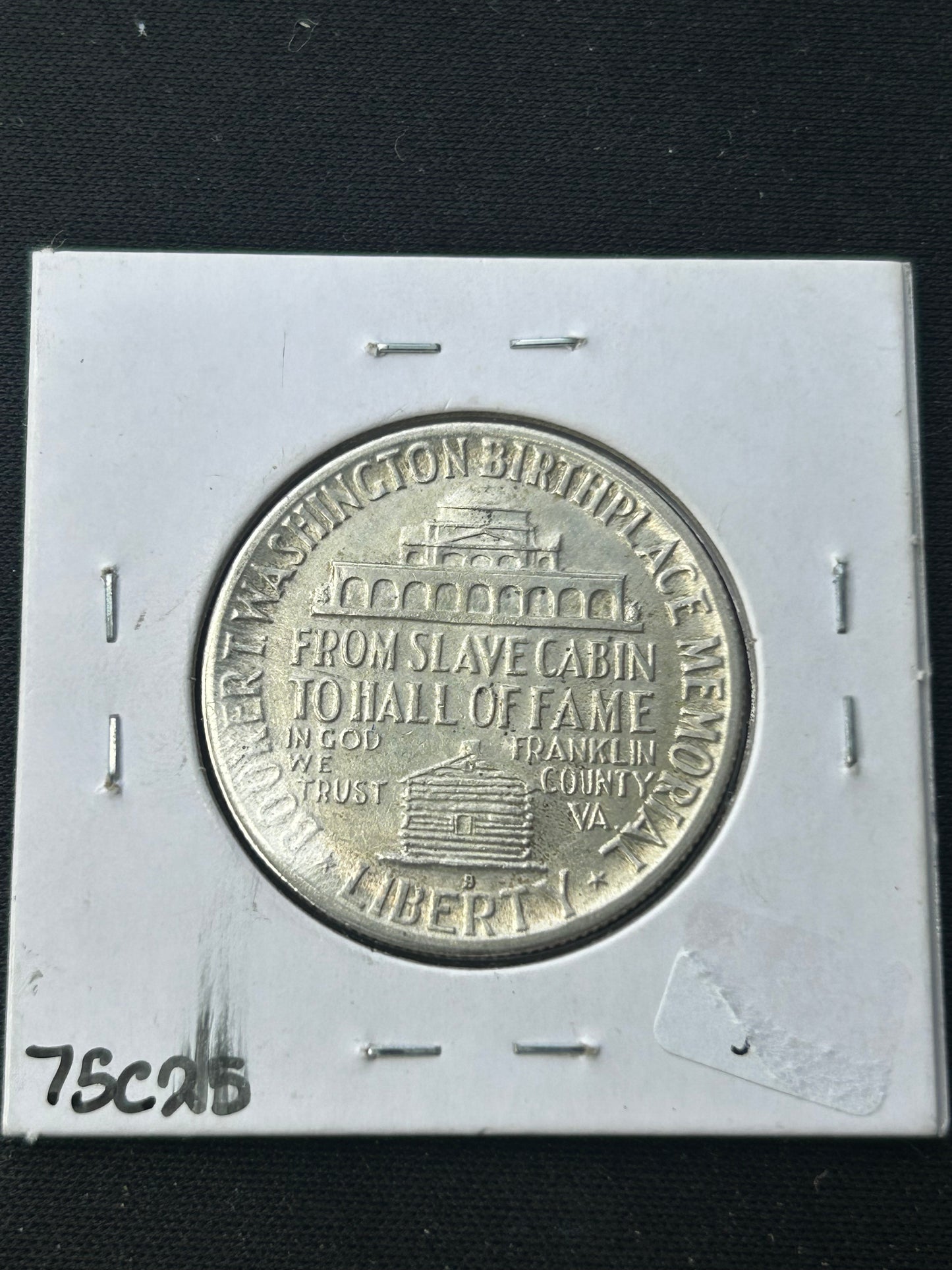 1950-S Booker T. Washington Commemorative Half Dollar – Historic 90% Silver U.S. Coin