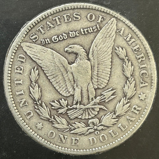 1900-O Morgan Silver Dollar | New Orleans Mint | 90% Silver | XF Circulated Condition