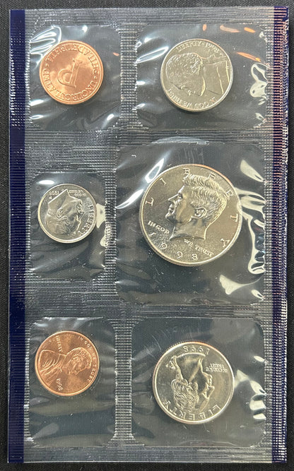 1998 U.S. Mint Uncirculated Coin Set (P & D Mints) | Last Heraldic Eagle Quarter Design | Original Packaging