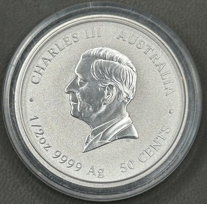2026 Australia 50 Cent Year of the Horse – .999 Fine Silver – Lunar Series – Brilliant Uncirculated