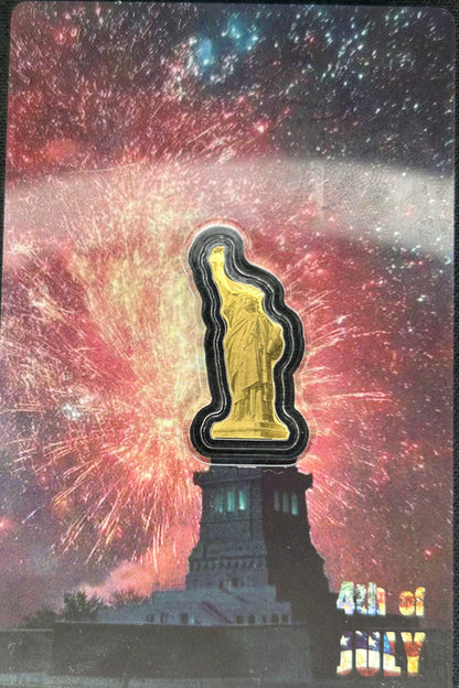 2025 Niue 1/1000 oz .9999 Fine Gold Statue of Liberty – Micro Gold Coin – 50 Cents – Limited Mintage 9999