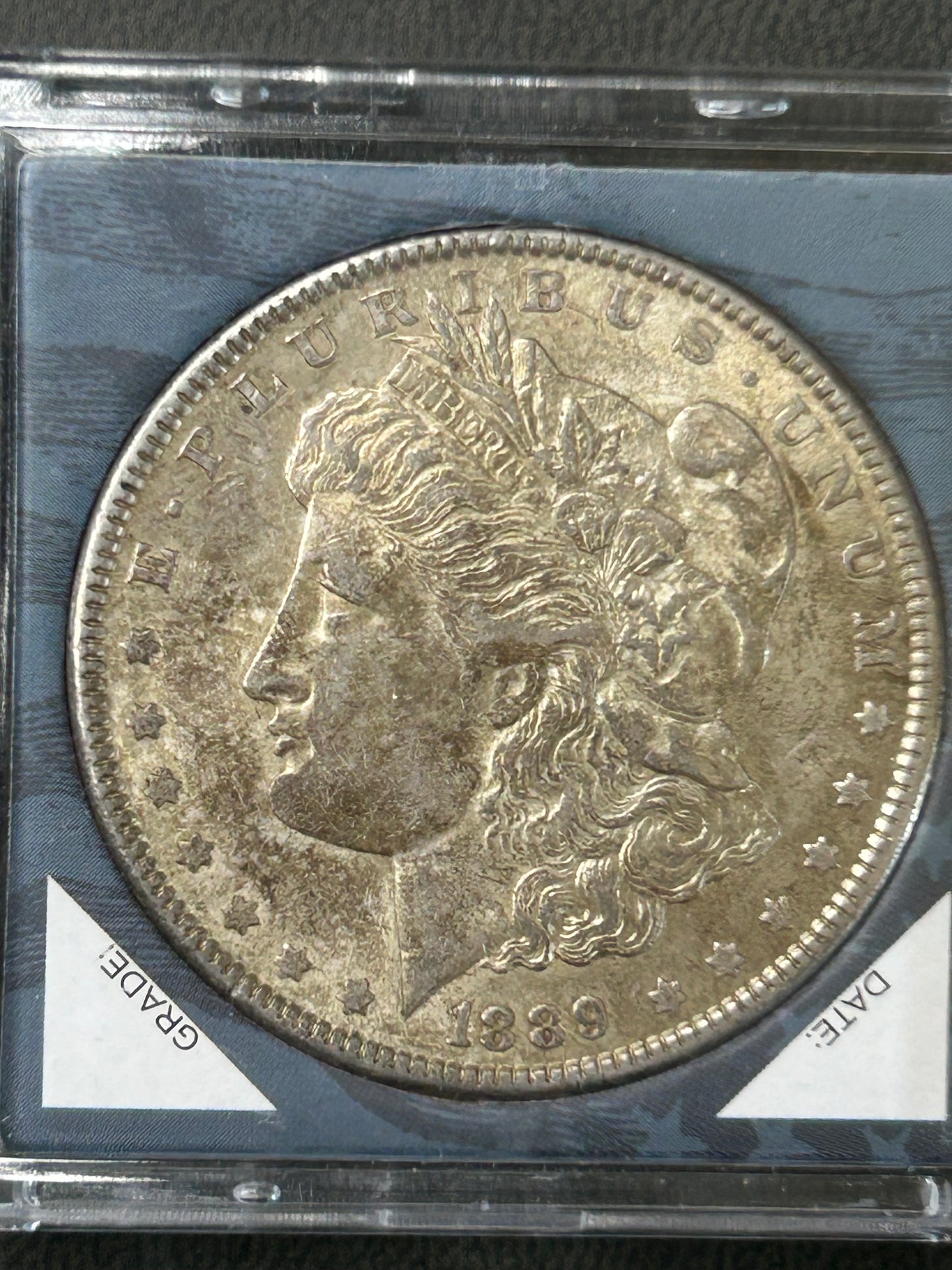1889 Morgan Dollar – Philadelphia Mint 90% Silver $1 Coin