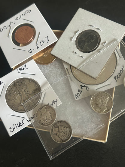 Silver Coin Mystery Box